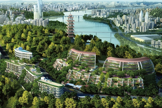 重慶鵝嶺峰——導光系統(tǒng)應用